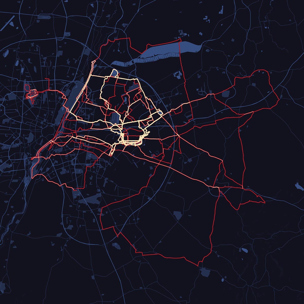 personalisierte Sport Poster von Footprinter